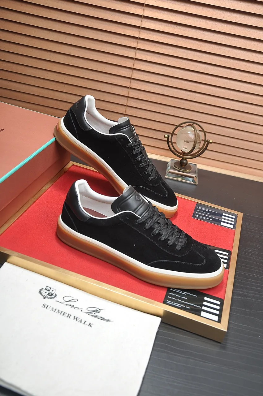 Men's men's shoes 💰540💶【𝐥𝐨𝐫𝐨 𝐏𝐢𝐚𝐧𝐚】lp classic loafers, an Italian treasure brand, the only brand that can match Hermès! Only after wearing it do we realize that we cannot let down our feet. The upper is imported cashmere, the lining of water-dyed cowhide ➕ the cowhide feet, the official original glass rubber outsole, and the pendant. Exclusive original packaging (tag ➕ brand paper ➕ outer box ➕ hand bag) code number: 38-45